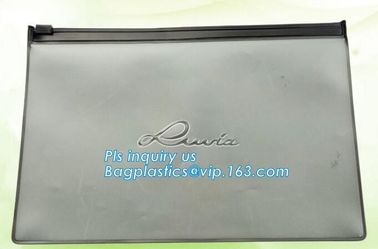 Printed slider k plastic resealable clothes zipper bag, Eva Plastic Slider Zipper Clothes Packing Bag With Custom supplier