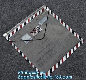 slider zipper bag/transparent zip lock plastic packing bag for file,garment,scarf, reclosable plastic slider zipper bag supplier