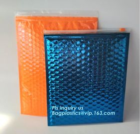 Protection Usage For Cosmetic Packaging Slider Bags, Custom Poly Bags Slider Bags, Reusable Packing Slider bubble bag, H supplier