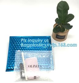 Protection Usage For Cosmetic Packaging Slider Bags, Custom Poly Bags Slider Bags, Reusable Packing Slider bubble bag, H supplier