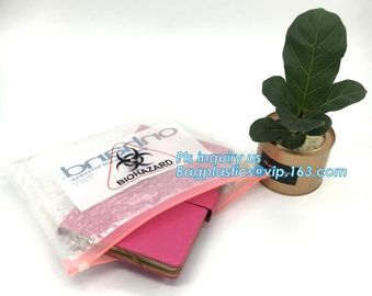 Protection Usage For Cosmetic Packaging Slider Bags, Custom Poly Bags Slider Bags, Reusable Packing Slider bubble bag, H supplier