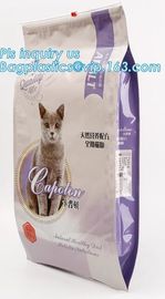 Slider Zipper Flat Bottom Side Gusset Dog Pet Food Packing Bag, Gravure Printing Top Slider k Plastic Pet Dog Trea supplier