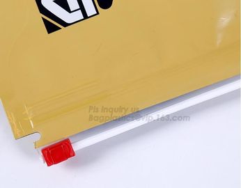 Custom printed side guesset foil slider zipper pet dog food bag, Zipper Packaging Pet Aluminum Foil Plastic Slider Biscu supplier