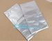 laminated multiple layer plastic aluminum foil bag side gusset pet food bag with slider k, Customized Printing Sta supplier