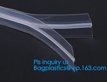 plastic flange zipper without teeth, PP/PE/PVC/EVA Plastic Flange Zipper For Pouch, PP/PE/PVC/EVA Plastic Flange Zipper supplier