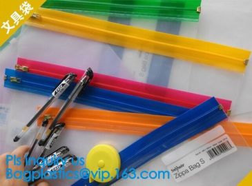 Easy tear transparent plastic PE food bag zipper, Plastic Colored Double Line zipper, PE zipper for zipper bag with zipp supplier