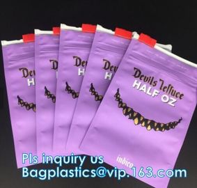 foil mylar k bags /blend smell proof baggies, smell proof medical pharmacy use custom logo can nabi bags, Smell Pr supplier