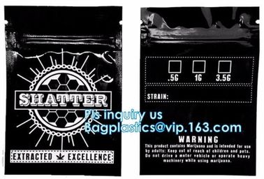 Gravure Printing Weed Herb Packaging Mylar Custom Smell Proof Bags, 1/8oz 1/4oz 1/2oz 1lb child lock smell proof child r supplier