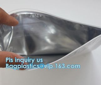 Child Resistant Double Zipper Mylar Packaging Bag, Security Feature zip locks bag, Child Baby Resistant k Bag supplier