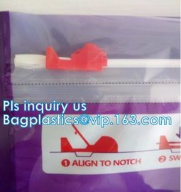 Child-resistant Packaging, Kraft Paper Child Resistant Bag, Opaque Plastic Lockable Medication Bag , Stand Up k Ba supplier