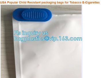 Zipper Aluminum Child Proof Zipper Bags Moisture Resistant Medication Tablets For Kids Zipper Aluminum Child Proof Zippe supplier