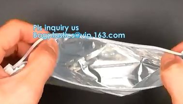 Zipper Aluminum Mylar Foil Bags, Child Proof Packaging Pouches For Baby Proofing, Child Proof Zipper Bags Packing Medica supplier