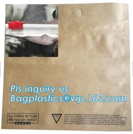 Child Proof Cigarette Plastic Bag Anti Moisture Laminated Aluminum Foil Mylar, Tobacco Plastic Child Proof Zipper Bags M supplier