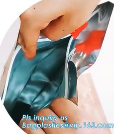 Child Proof Cigarette Plastic Bag Anti Moisture Laminated Aluminum Foil Mylar, Tobacco Plastic Child Proof Zipper Bags M supplier