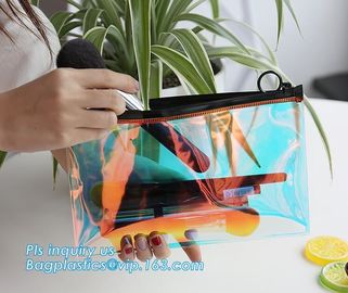 Kid Handbag Pu Cheaper Plastic Zipper Slider Clear Pvc Bag, Slider Zipper Bag Plastic Bag For Card, zipper packaging bag supplier