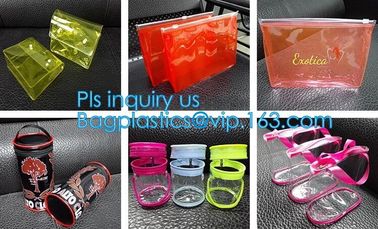 translucent plastic PVC slider bags frosted EVA zipper packaging bag, PVC slider zipper bag plastic bag with zipper rese supplier