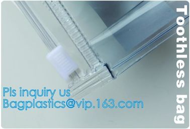 oxo biodegradable clear pvc slider zip bags, vinyl PVC bags with slider zipper, companies manufacture pvc plastic zipper supplier