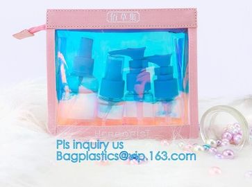 PVC Packing Bags with Slider Zipper Lock, promotion slider vinyl zipper bag for gift packaging, Vinyl Pouch Bags With Zi supplier