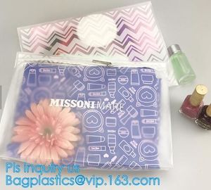 vinyl zipper pouch/Clear slider pouch/ vinyl slider bag, Frosted k bag EVA PVC hanger bag for clothes, EVA frost d supplier