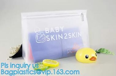 Promotional Plastic slider bag, bag for baby underwear packing, Resealable PE / PVC Slider Zip Lock Bags supplier