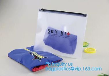 PVC Stationery ruler set packaging bag with slider, fabric slider zip bags, slider PVC cosmetic bag,pencil bag supplier