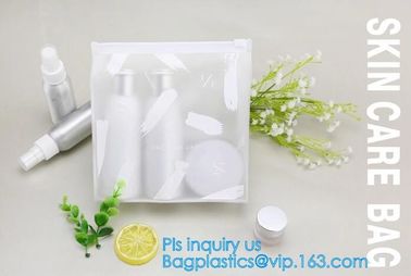 skin care bags, CLEAR PVC HEATSEALED BAG, pvc k bag for file and document, Pvc Garment Plastic Bag Foil Mylar Zip supplier