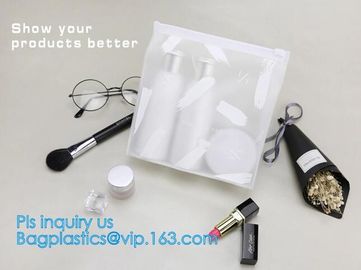 skin care bags, CLEAR PVC HEATSEALED BAG, pvc k bag for file and document, Pvc Garment Plastic Bag Foil Mylar Zip supplier