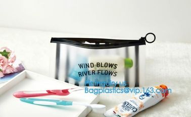 A4 file bag slider zipper envelope slider closure bag, Swimwear Packaging With Slider Zipper Closure PVC Bikini Bag, pac supplier