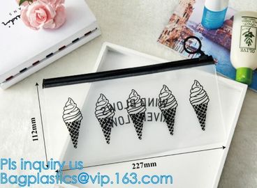 A4 file bag slider zipper envelope slider closure bag, Swimwear Packaging With Slider Zipper Closure PVC Bikini Bag, pac supplier