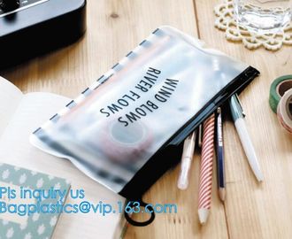 A4 file bag slider zipper envelope slider closure bag, Swimwear Packaging With Slider Zipper Closure PVC Bikini Bag, pac supplier