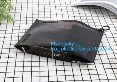 k bag for swimwear packaging, Resealable slider zip lock plastic bags, Pvc Pouch good quality with zipper packing supplier