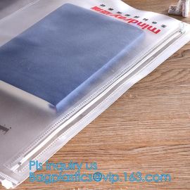 plastic slider garment bag, packaging for shirts/clothing/underwear, k slider travel toothbrush toothpaste bag supplier