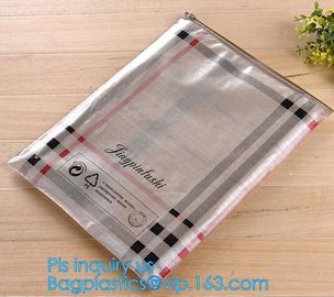 Pencil Zipper Packing Bag Clear PVC Pencil Packing Bag Slider, PVC Slider Zipper Bag For Make Up For Holographic Laser supplier