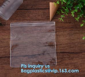 Fabric zipper professional vinyl slider bag pvc zipper bag, clothing packaging pvc slider zipper bag, slider zipper bag supplier