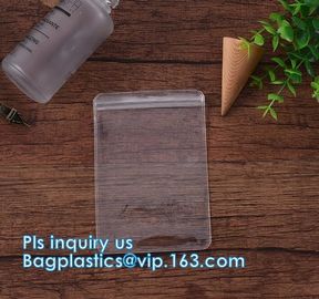 Fabric zipper professional vinyl slider bag pvc zipper bag, clothing packaging pvc slider zipper bag, slider zipper bag supplier