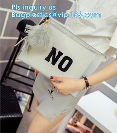 Disposable Waterproof Transparent Toiletry Clear Pvc Cosmetic Zipper Slider Bag, No-toxic clear transparent pvc slider c supplier