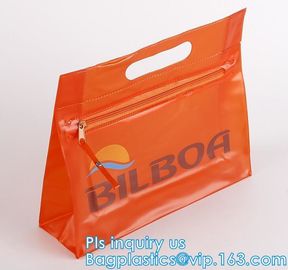 pvc slider zipper baby clothes packaging bag, slider zipper golf sport t-shirt/towel bag, A4 office file holder slider b supplier