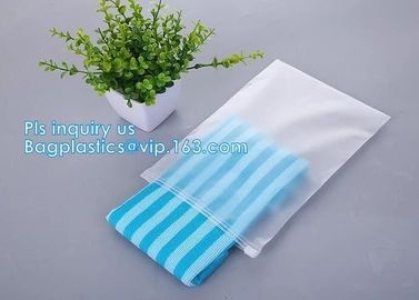 PVC Zipper Slider Bag For Travelling Grocery Packaging, slider zipper pvc packing documents bags, Women Waterproof Cosme supplier