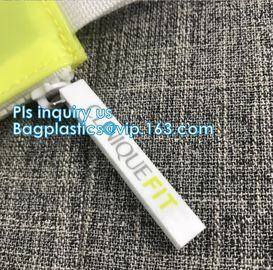 pvc zipper bag for cosmetics, slider biodegradable zipper bag, Portable PVC Plastic Bag Transparent PVC Bag With handle supplier