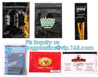 Exit bags, Medical Incese Packaging Zipper Pouches, mylar packaging, medicine kraft pouch herbal Tobacco Leaf pinch zipp supplier