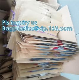 Exit bags, Medical Incese Packaging Zipper Pouches, mylar packaging, medicine kraft pouch herbal Tobacco Leaf pinch zipp supplier