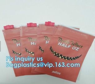 Exit bags, Medical Incese Packaging Zipper Pouches, mylar packaging, medicine kraft pouch herbal Tobacco Leaf pinch zipp supplier