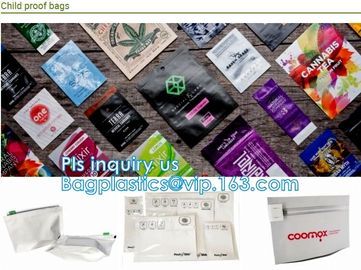 Exit bags, Medical Incese Packaging Zipper Pouches, mylar packaging, medicine kraft pouch herbal Tobacco Leaf pinch zipp supplier