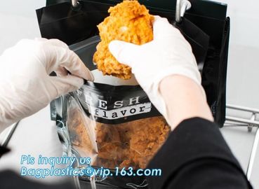 nylon packaging giant hot roast frozen chicken vacuum bag, Hot roast chicken turkey 25cm*38cm oven bags supplier