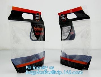 Plastic k bag for chicken packing/microwaveable chicken bags/anti-fog plastic, Roast chicken package bag supplier