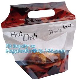 Plastic k bag for chicken packing/microwaveable chicken bags/anti-fog plastic, Roast chicken package bag supplier