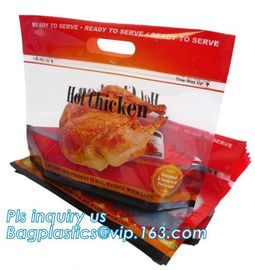 fried chicken bag,roasted chicken packaging bag,hot roast chicken bag, storage pouching bag for Fried Chicken supplier