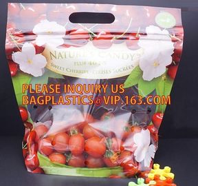 Stand Up Roasted Chicken Packaging Bags With Zip Top hot roast, rotisserie chicken bag, microwaveable bag, slide plastic supplier