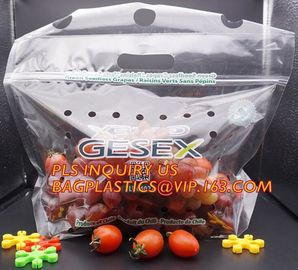 Stand Up Roasted Chicken Packaging Bags With Zip Top hot roast, rotisserie chicken bag, microwaveable bag, slide plastic supplier