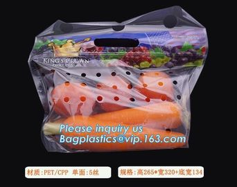 Stand Up Roasted Chicken Packaging Bags With Zip Top hot roast, rotisserie chicken bag, microwaveable bag, slide plastic supplier